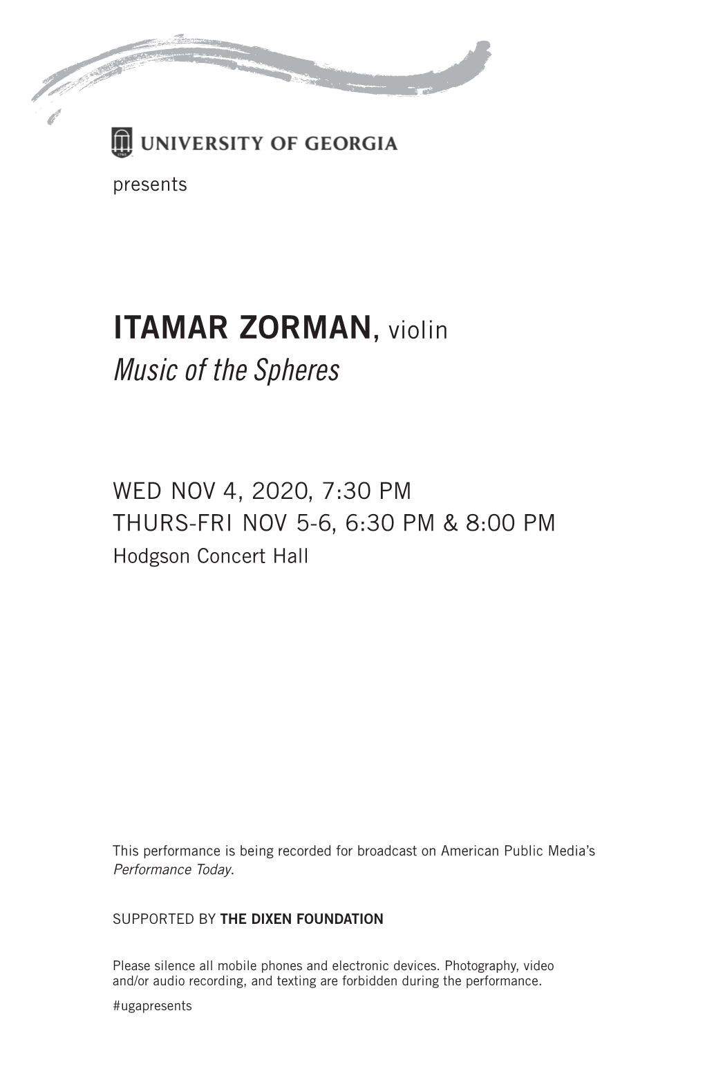ITAMAR ZORMAN, Violin Music of the Spheres