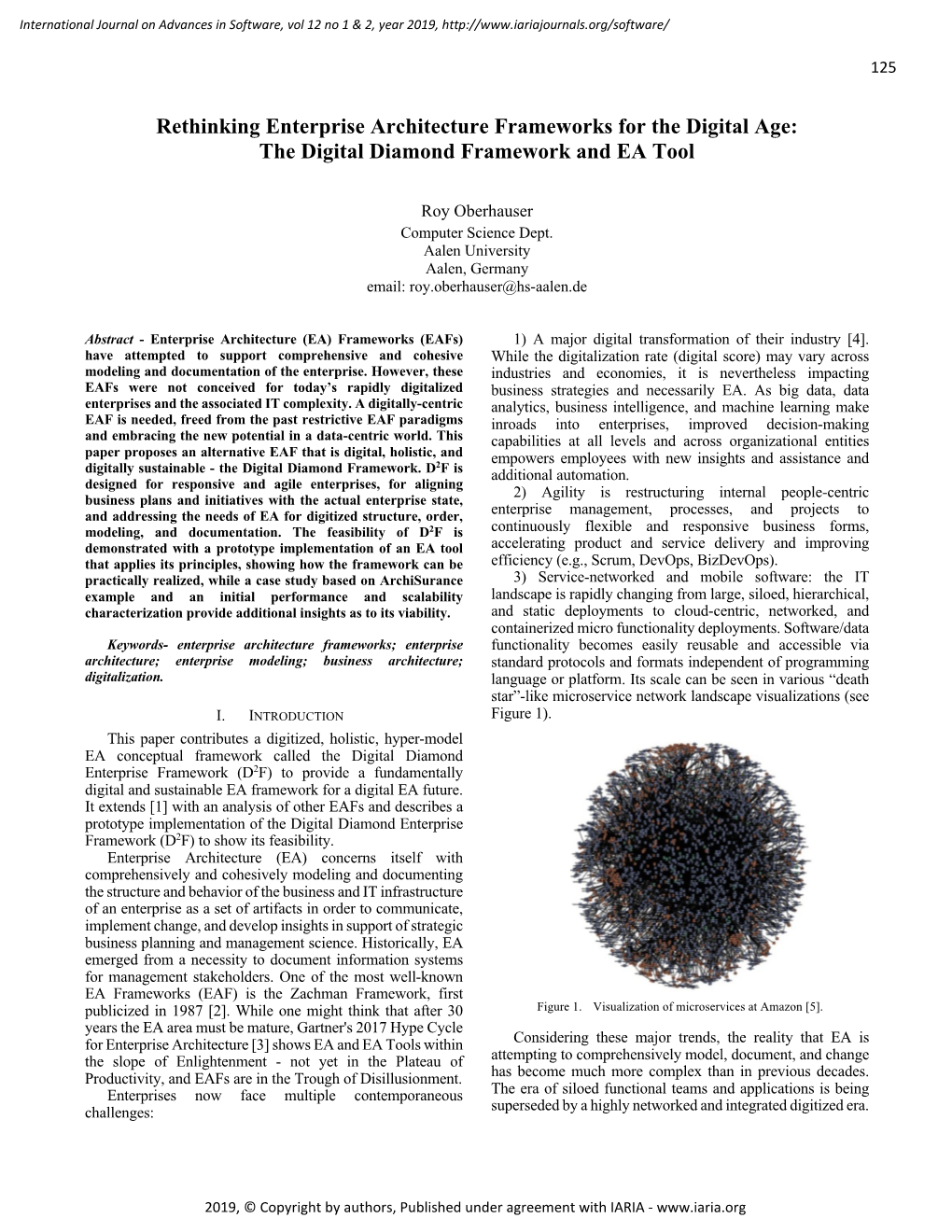 Rethinking Enterprise Architecture Frameworks for the Digital Age: the Digital Diamond Framework and EA Tool