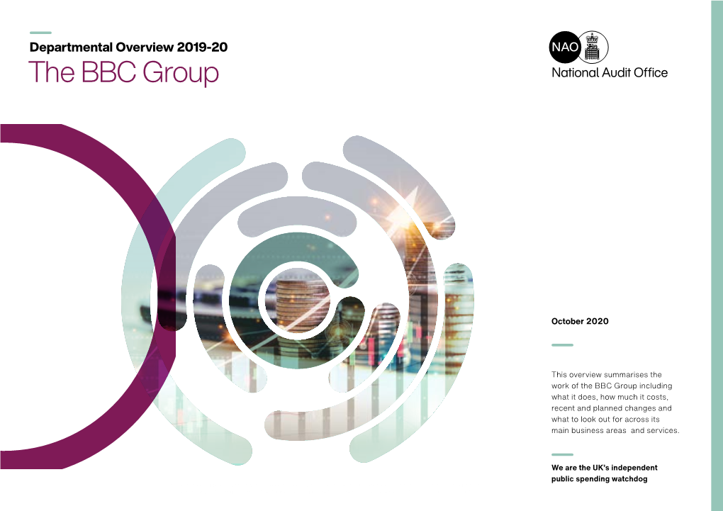 Departmental Overview 2019-20 the BBC Group