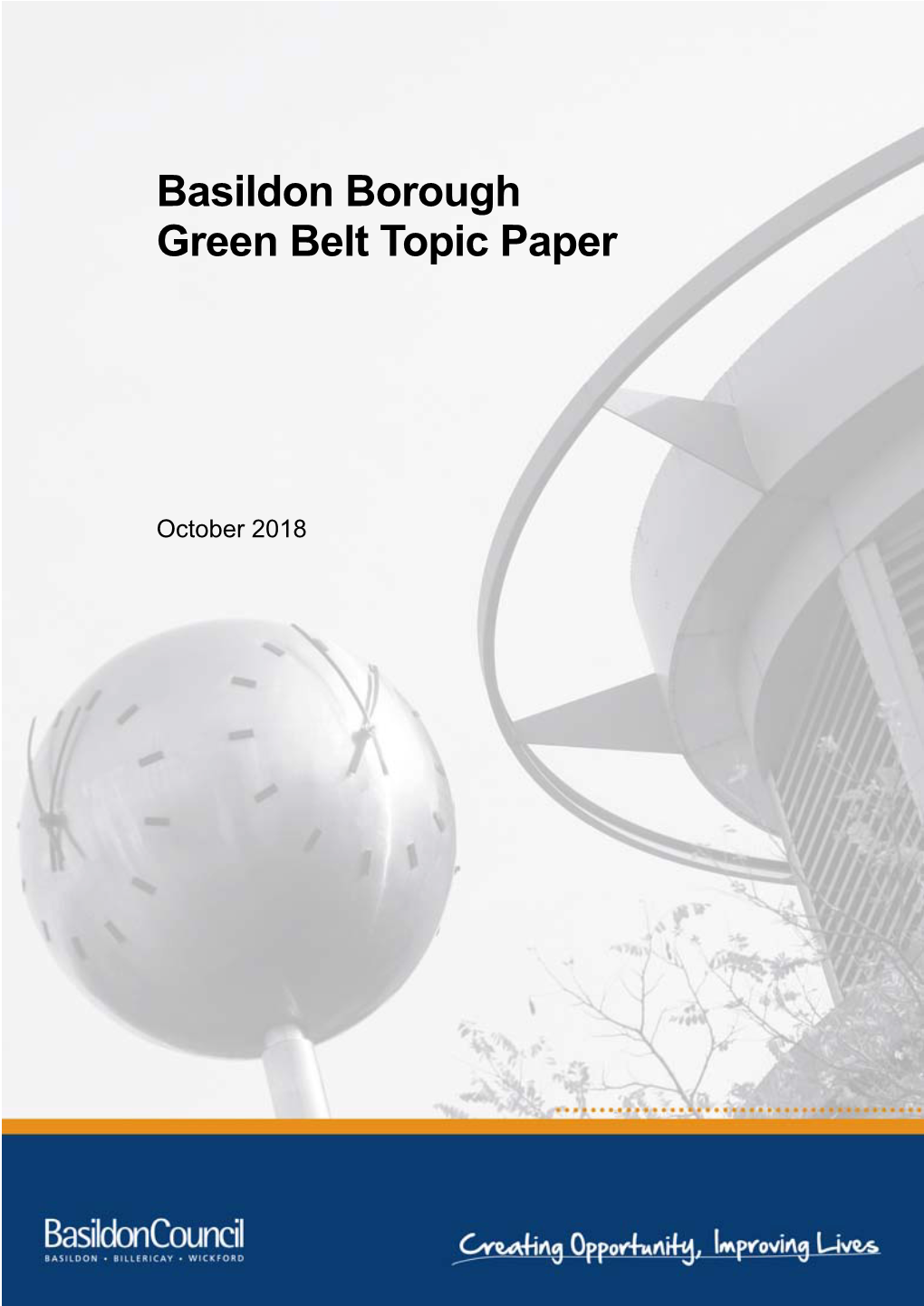 Basildon Borough Green Belt Topic Paper