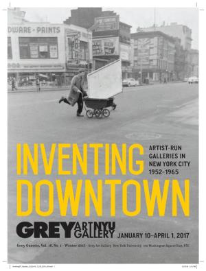 Inventing Downtown