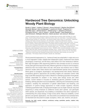 Hardwood Tree Genomics: Unlocking Woody Plant Biology