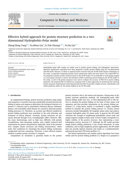 Effective Hybrid Approach for Protein Structure Prediction in a Two