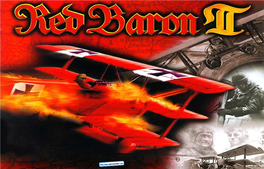 Red Baron 2 Manual