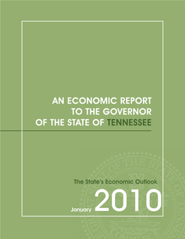 An Economic Report to the Governor of the State of Tennessee: 2010