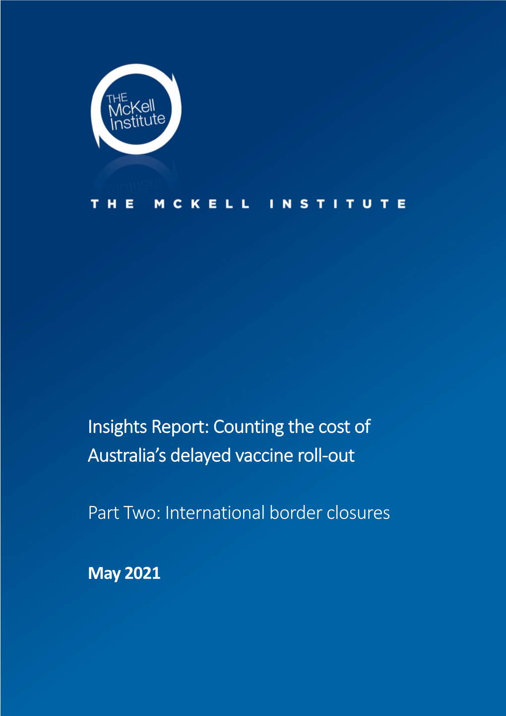 Part Two: International Border Closures