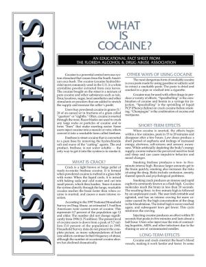 What Is Cocaine?
