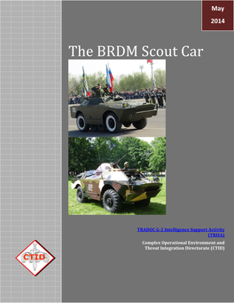 The BRDM Scout Car