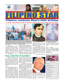Filipino Star May 2011 Issue