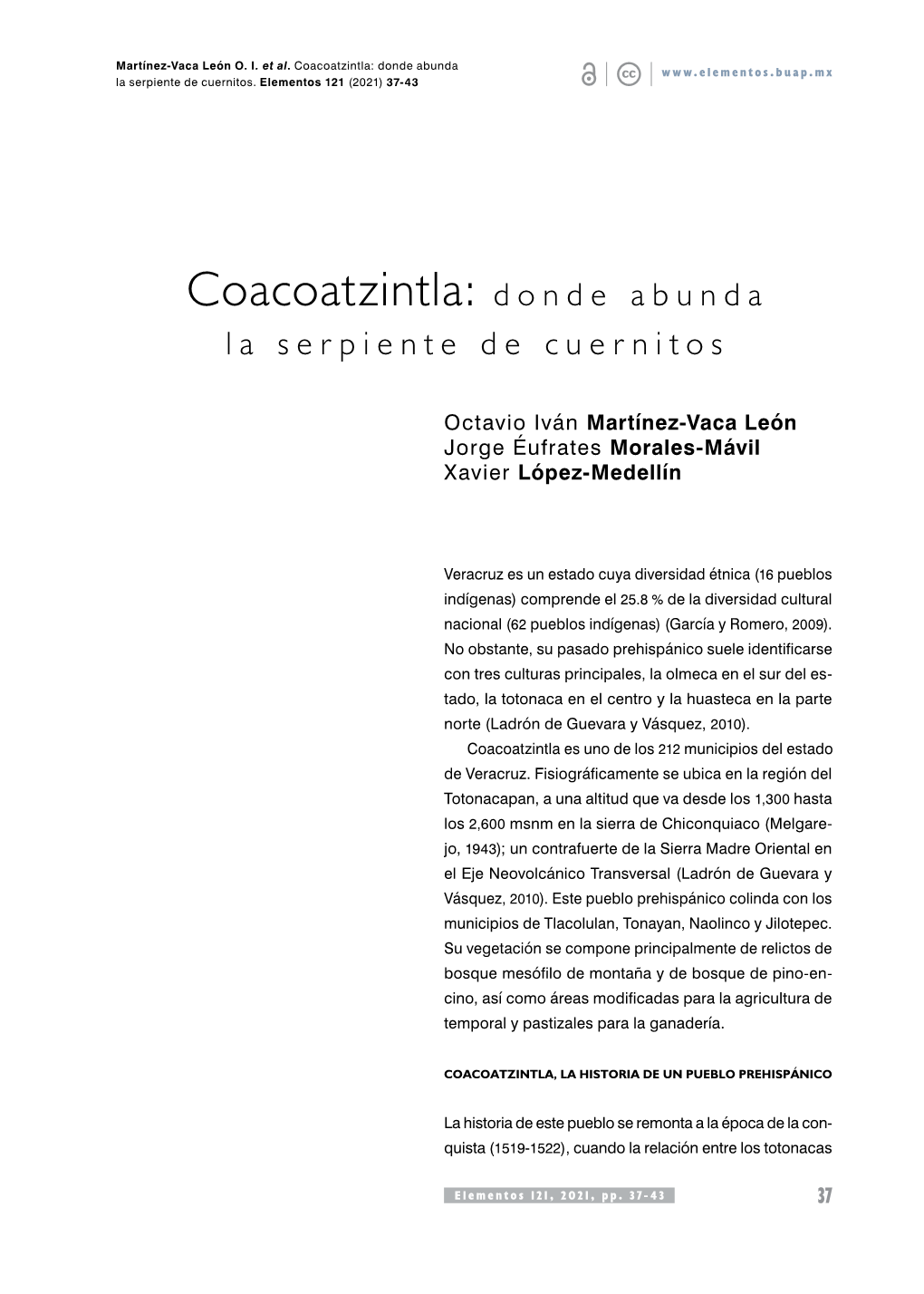 Coacoatzintla: Donde Abunda La Serpiente De Cuernitos