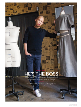 He's the Boss: Designer Jason Wu