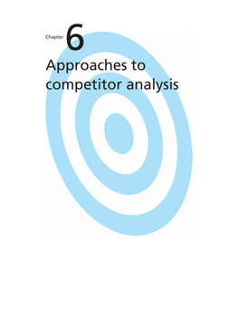 Approaches to Competitor Analysis 0750659386-Chap06 10/13/2004 10:50Am Page 223