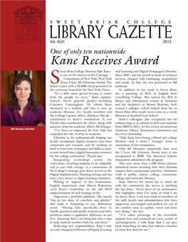 Library Gazette Vol