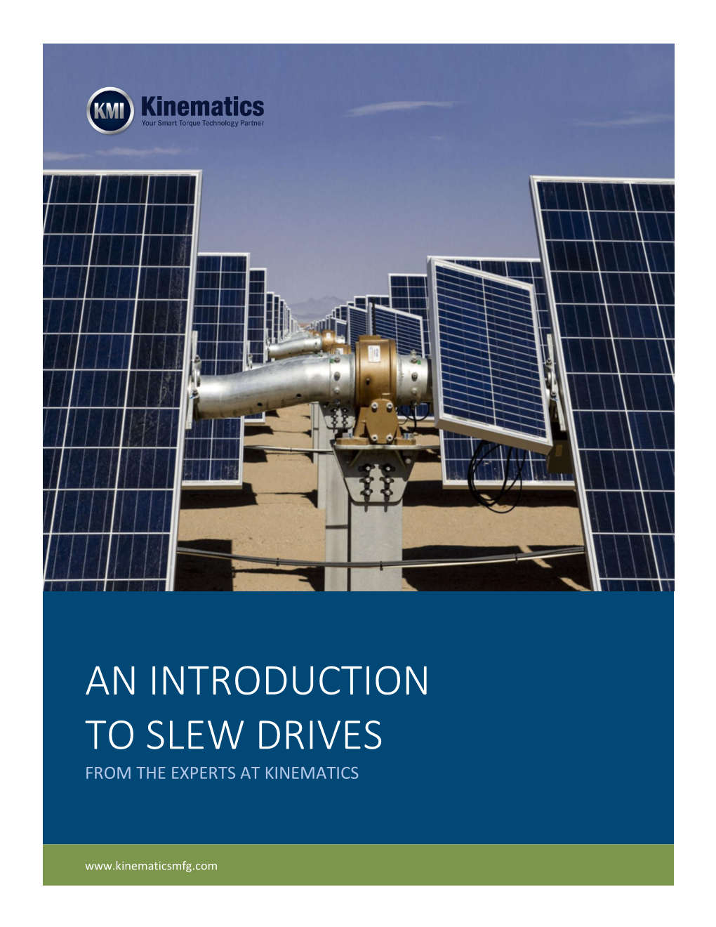 An Introduction to Slew Drives from the Experts at Kinematics