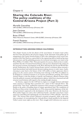 The Policy Coalitions of the Central Arizona Project (Part 2)