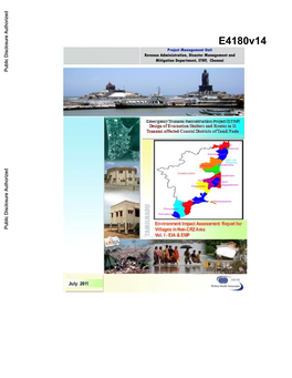 Environmental Impact Assessment Report 11 Tsunami Affected Coastal Districts of Tamil Nadu Volume I