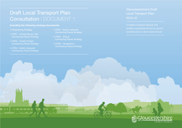 Draft Local Transport Plan Consultation Document 1