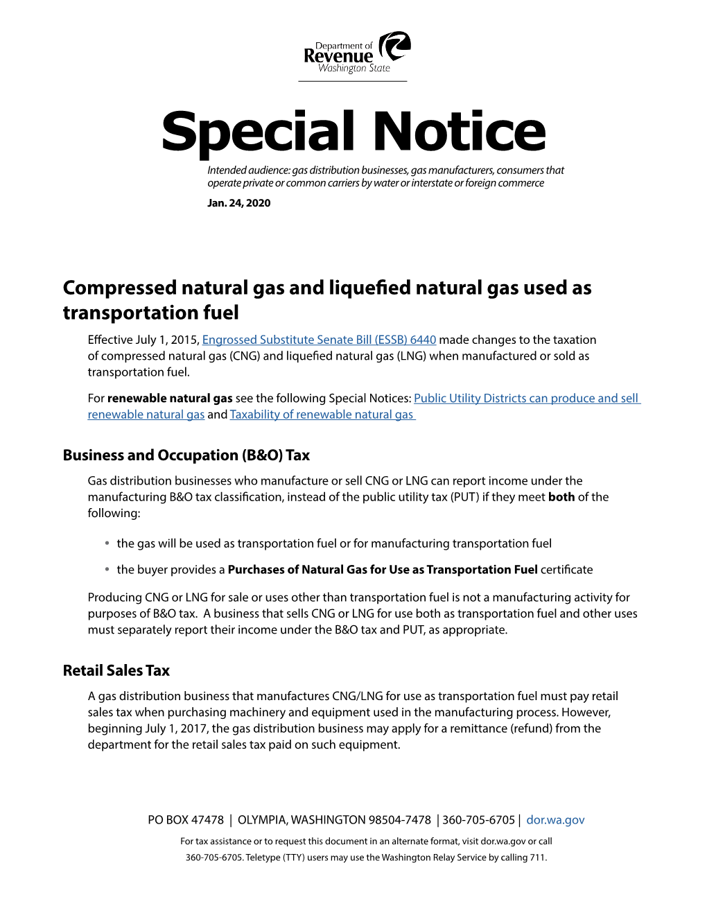 Compressed Natural Gas and Liquefied Natural Gas Used As Transporation