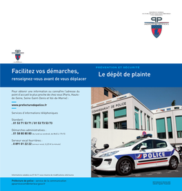 Le Guide Du Dépôt De Plainte