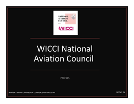 WICCI National Aviation Council