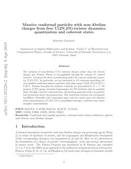 Twistor Dynamics: Quantization and Coherent States