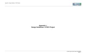 Appendix L: Design Guidelines: I-5 NCC Project