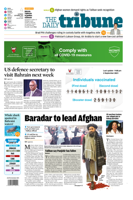 Baradar to Lead Afghan