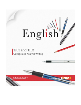 Introduction to College Writing at CNM