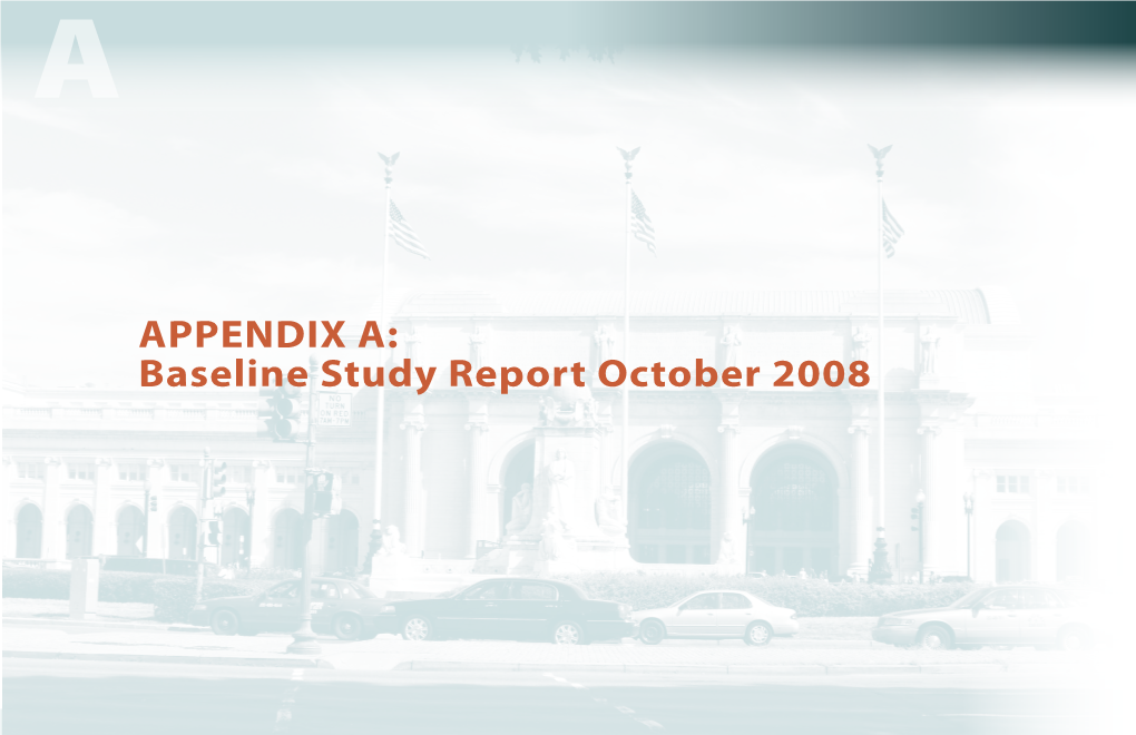 APPENDIX A: Baseline Study Report October 2008