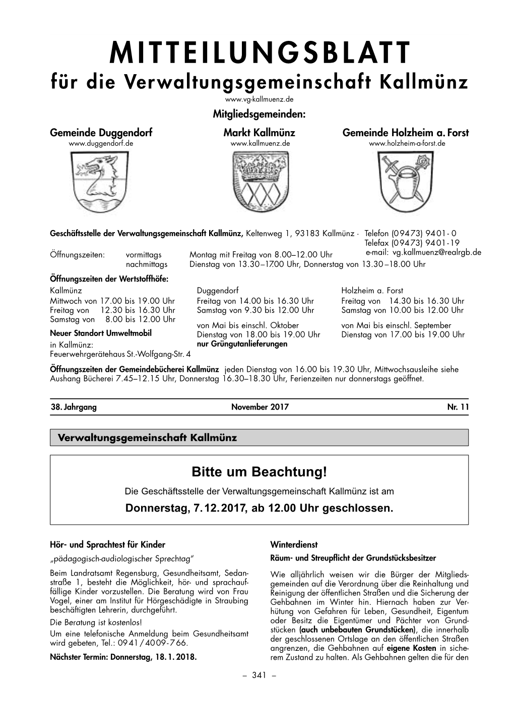 171106 Mitteilungsblatt November.Pdf