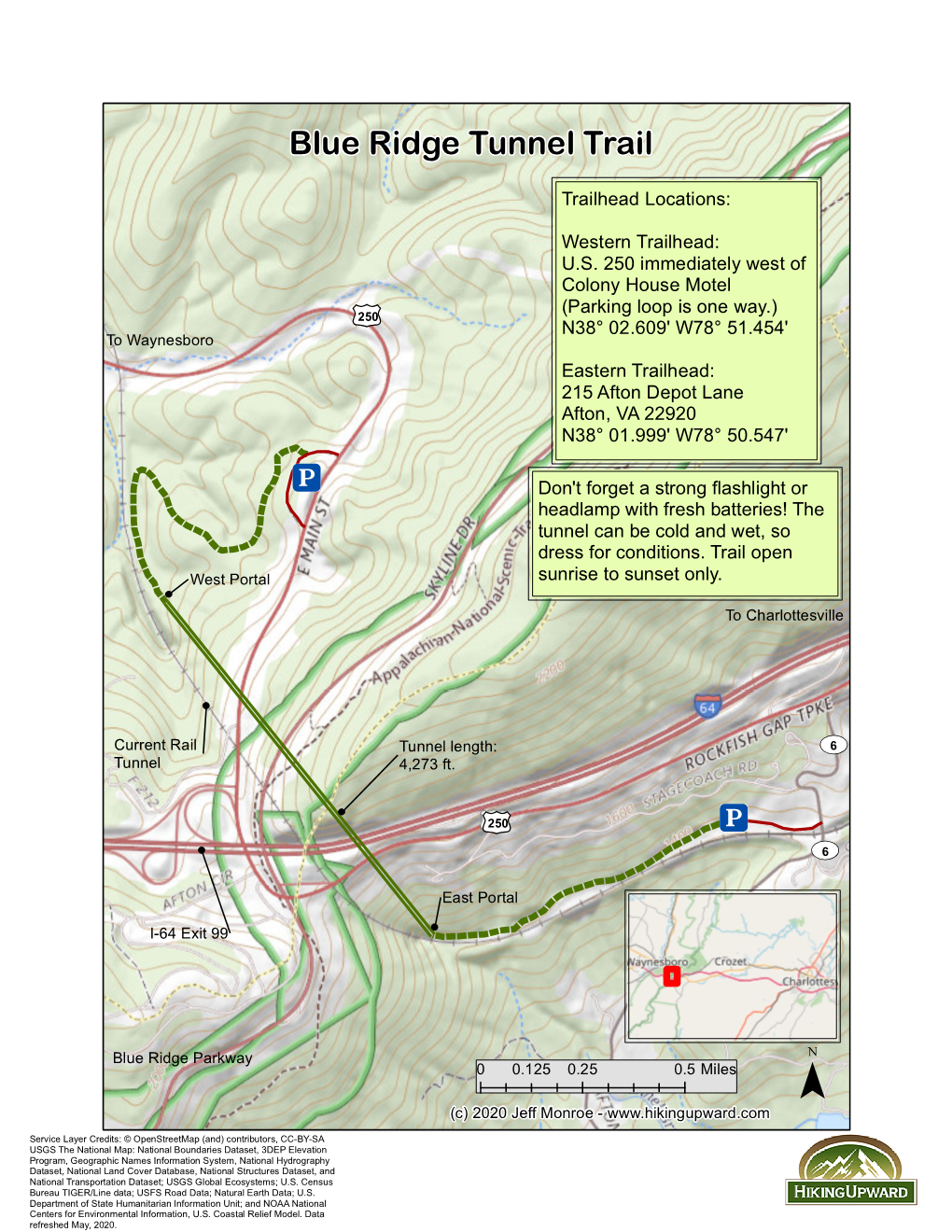 Blue Ridge Tunnel Trail