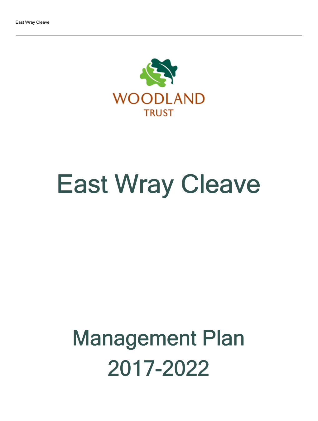 East Wray Cleave