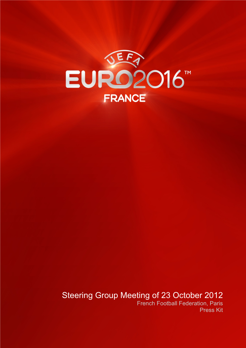 UEFA EURO 2016 Steering Group Meeting