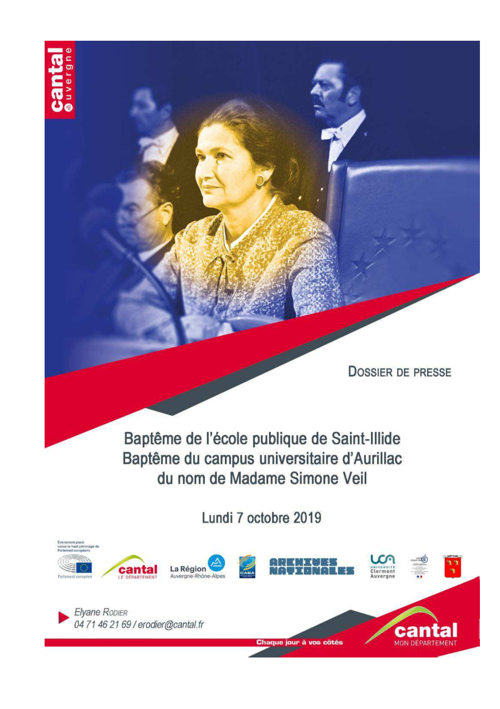 Dossier Presse Simone Veil 07 Octobre 2019