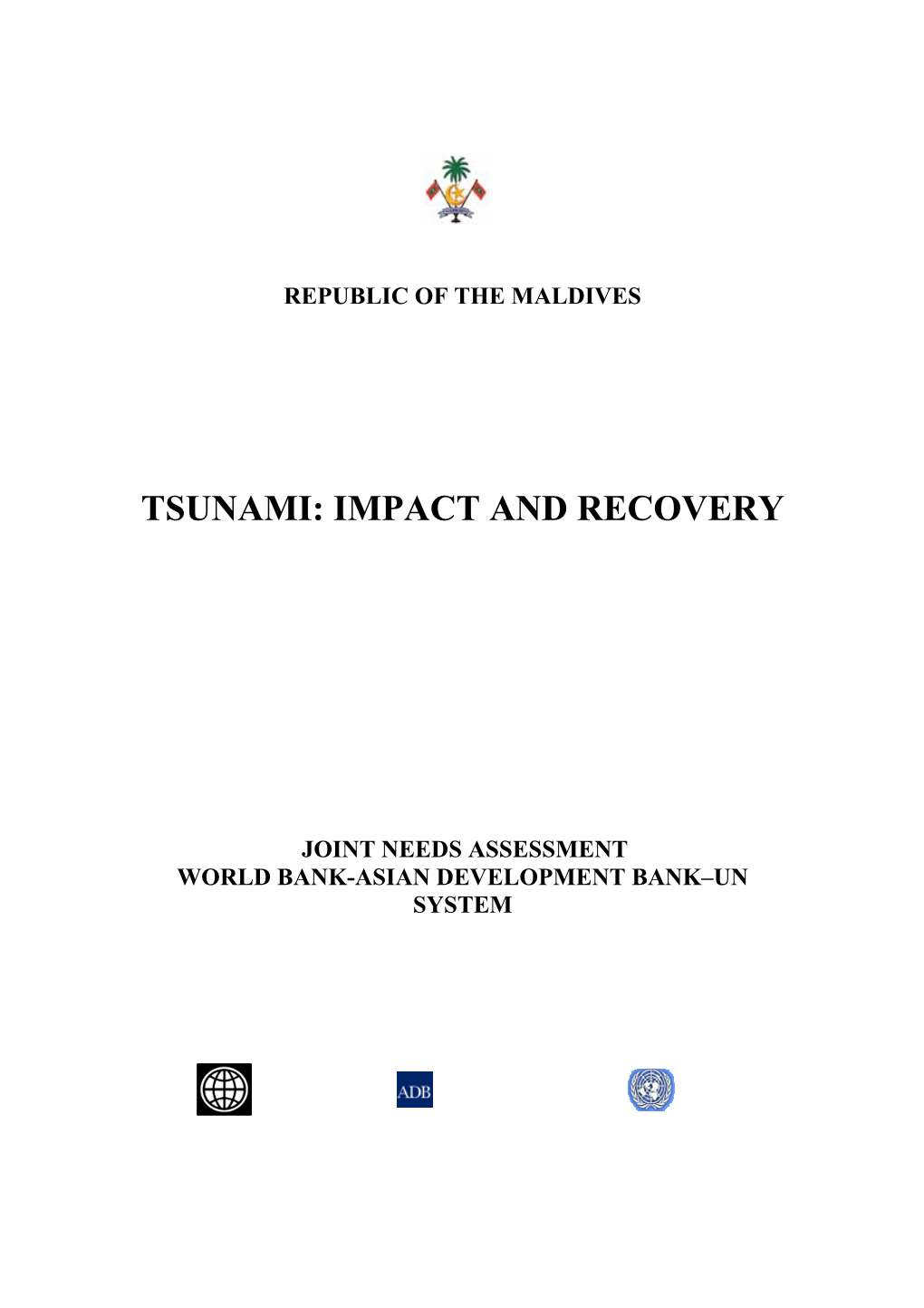 Tsunami: Impact and Recovery