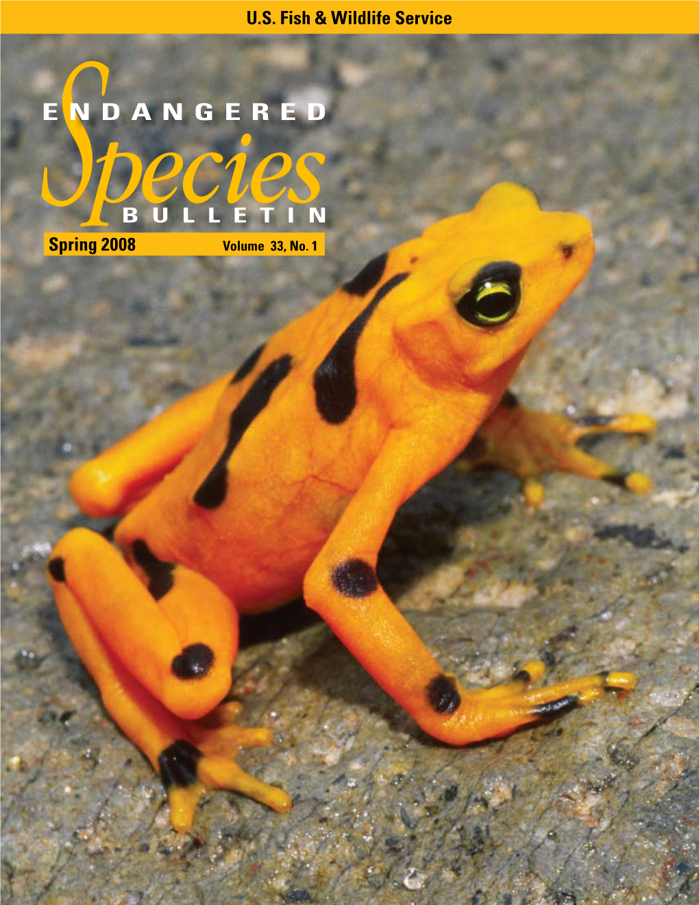 Endangered Species Bulletin, Spring 2008, 