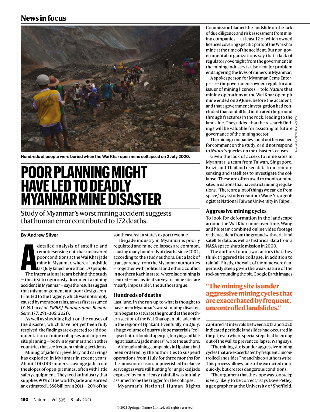 Poor Planning Might Have Led to Deadly Myanmar Mine