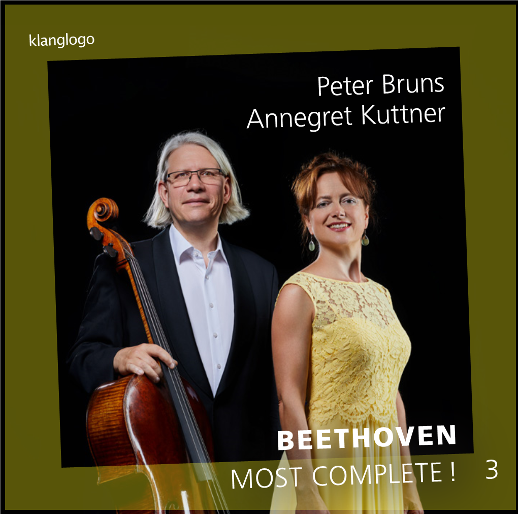 BEETHOVEN Most Complete ! Peter Bruns Annegret Kuttner 3