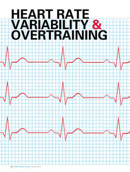 Heart Rate Variability & Overtraining