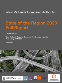 State of the Region 2020 Full Report