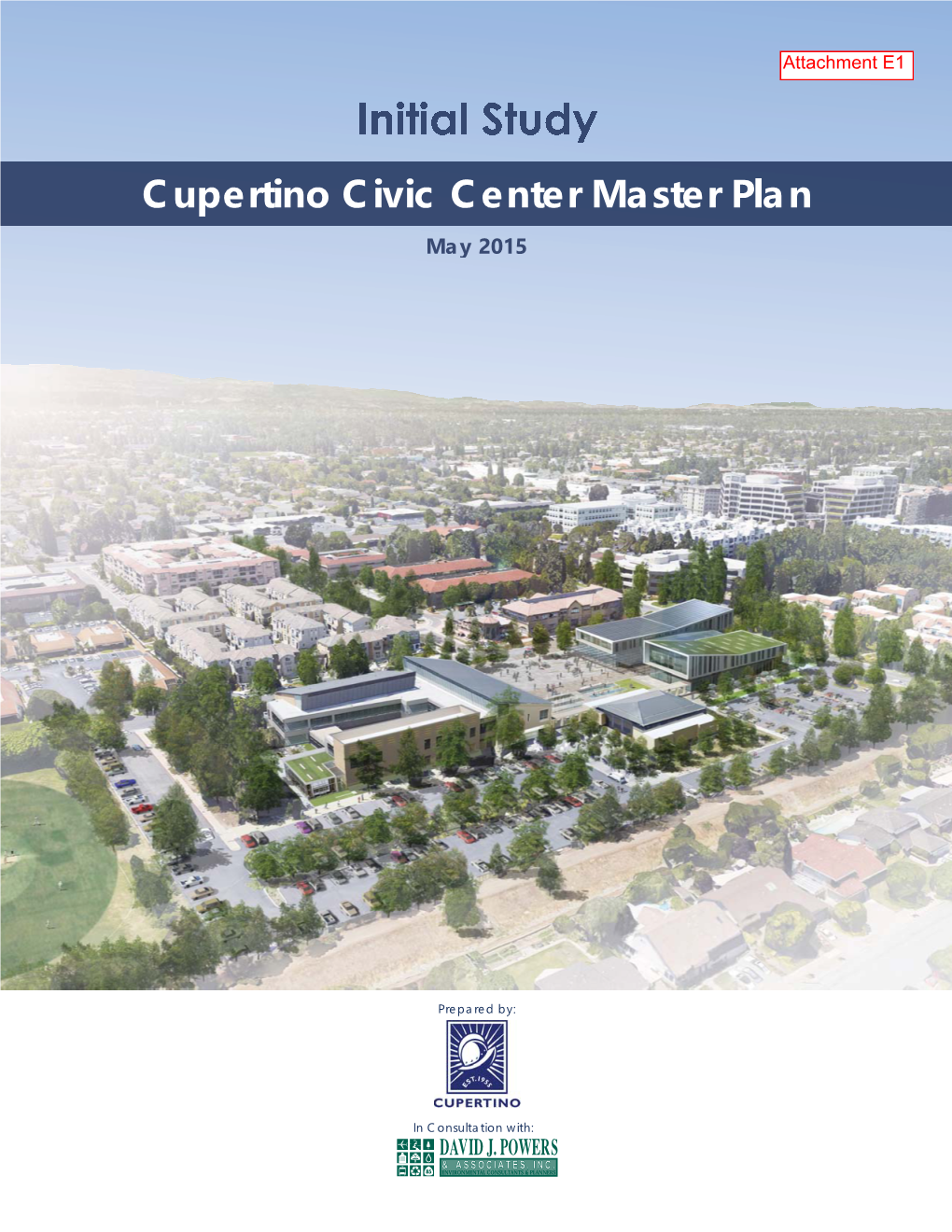 Cupertino Civic Center Master Plan May 2015