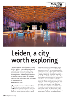 Leiden, a City Worth Exploring