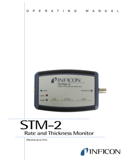 074-613-P1C STM-2 Operating Manual