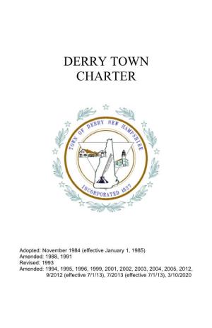 Town Charter