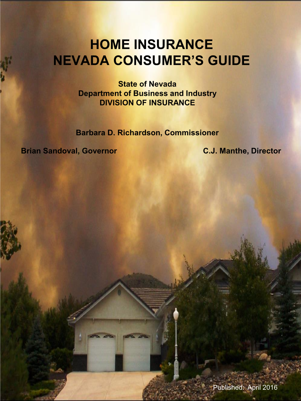 Nevada Consumer's Guide to Home Insurance