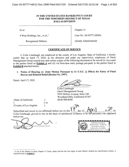 Case 18-30777-Hdh11 Doc 1998 Filed 04/17
