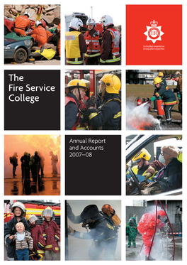 The Fire Service College Annual Report and Accounts 2007–08