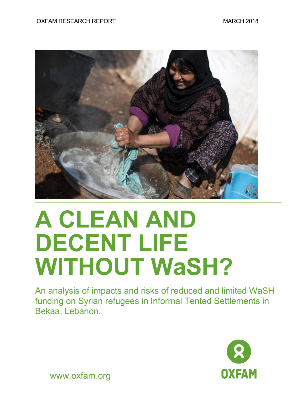 A CLEAN and DECENT LIFE WITHOUT Wash?