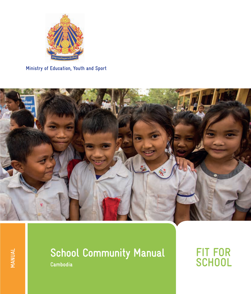 School Community Manual FIT for SCHOOL
