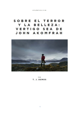 Sobre El Terror Y La Belleza: Vertigo Sea De John Akomfrah